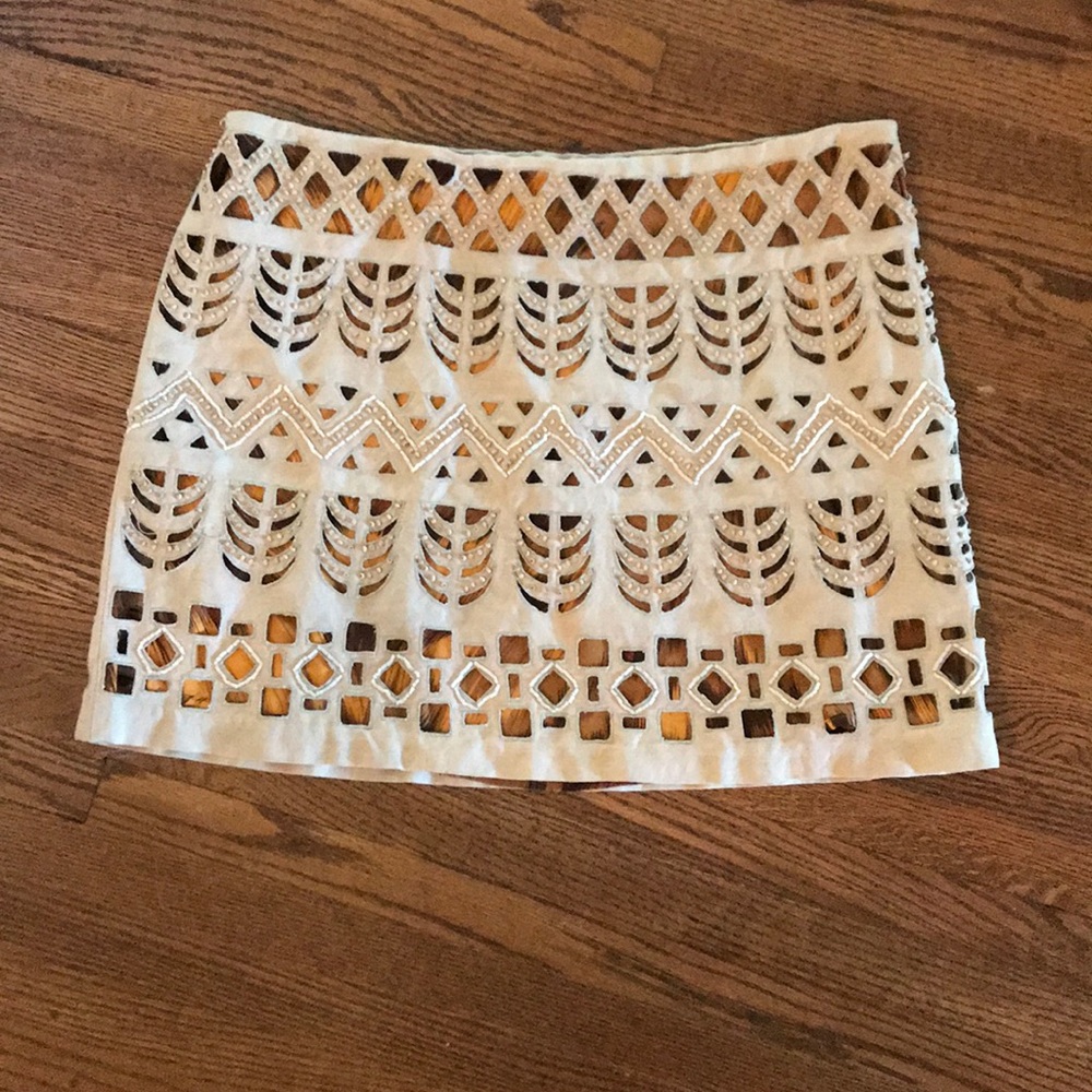 Diane VonFurstenberg Beaded Skirt